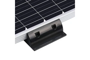 High Adhesion RV Solar Panel Corner Bracket Heavy Duty ABS Plastic Glue-On Mount for Tear Drop Travel Trailers