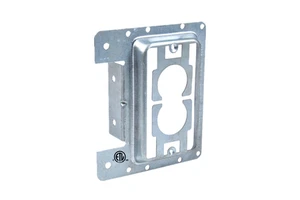 1 Gang Galvanized Steel Low Voltage Mounting Brackets Drywall Outlet Cable Wall Plate Bracket New Construction