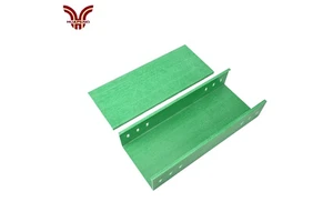 HUAPENG Premium Quality Fiberglass Cable Trunking Custom Length Cable Trunking