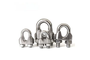 Hot Galvanized Wire Rope Clip, Zinc Plated Cable Clamp with GS Certification, for Lifting Rigging Mining