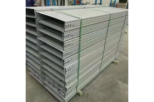 Marine Grade Stainless Steel Cable Tray Thickened Steel Cable Tray With Cable Tray Mounting Bracket