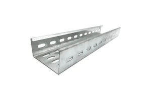 Hot Sale Perforated Galvanized Cable Tray Metal Cable Trunking In-Stock Electrical Wire Tray