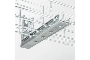 Steel Wire Mesh Cable Tray Bracket Type Cable Tray Basket Wire Mesh Cable Tray With Accessaries