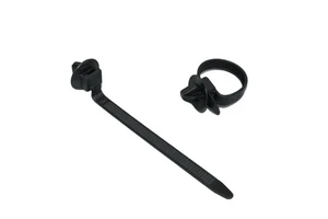 Universal Car Wire Tie Straps Nylon Push Mount Clips Cable Tie Self-Locking Plastic Tie Wrap Nylon Cable Tie with Mount