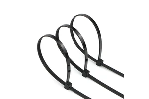 High Quality Nylon Self-Locking Cable Zip Ties 100mm 200mm 300mm Multifunctional Black and White for Electrical Cables