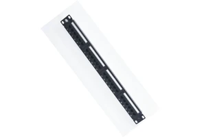 CAT6 UTP 24 Port RJ45 Patch Panel Dual IDC 19 Inch Rack Mount Professional 100% Pass Test Phosphor Bronze 20-Year Warranty