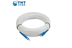 1 2 Core Preconnected Patch Cord SC/APC SC LC UPC APC SC-SC FTTH Flat Drop Cable Jumper Fiber Optic Patchcord LC Upc