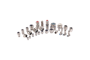 Professional Factory Custom Cable Protection System Full Series Brass SS304 SS316 Cable Gland Conduit Connector Drag Chain Joint