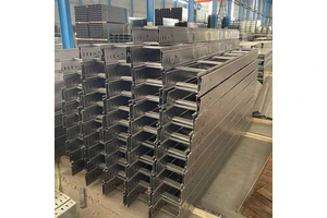 Heavy Duty Ladder Cable Tray With Accessories Electrical Cable Support System for Power Plant Projects Customizable