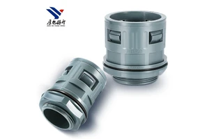 Wholesale Nylon Flexible Conduit Hose Glands Quick Coupling In-Line Cable Connector