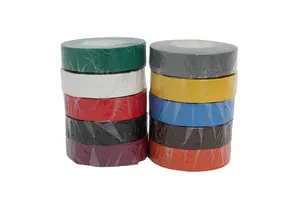 High Voltage Black PVC Insulation Tape for Electric Wire Cable Adhesive Insulating Winding Tape