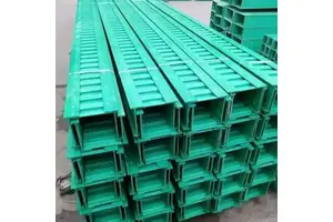 Customized Industrial Network Construction FRP Trough Type Cable Tray