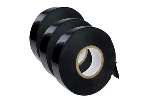 Electric Insulation Electrical Self Adhesive Black Color Rubber Plastic PVC Insulating Tape