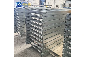 The Best-selling Ladder Style Fireproof Spray Coated Galvanized Stainless Steel Cable Tray and Trunking Can Be Customized
