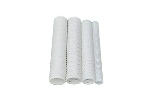 White Polyethylene Pipe Wire Loom Conduit Pipe Corrugated Electronic Conduit Tube for Wiring for Home Corrugation Tube