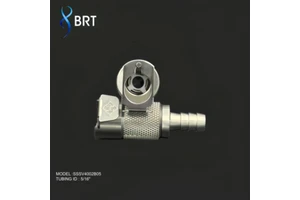 Factory Direct Fuel Line Hose Barb Fittings 1/4 5/16 3/8 Valved Non-Valved Stainless Steel Tube Fittings For Motorcycle