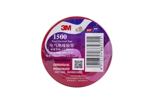 3M Temflex PVC Vinyl Electrical Insulating Tape 1500 for General Use 18mm*10M*0.13mm Blue