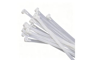 Heavy Duty Releasable Cable Ties 18 Inch 7.6mm Width 120lbs UV Resistant Reusable Nylon Zip Ties for Outdoor Wire Management