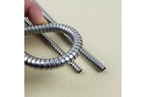 Small Bore 4/5/4.6/5/6/5.5mm Stainless Steel 304 Flex Tubing Electrical Cable Conduits Pipe Interlock IP40 Flame Resistant RoHS
