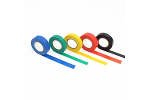 SZS Solid PVC Electrical Insulating Tape Flexible 0.13mm X 18mm X 5m -20C to 60C for Electric Wires Installation