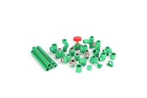 Durable PPR Pipe Fittings and Pipes for Hot and Cold Water Plumbing Systems