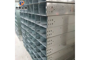 50-200mm Industrial Ventilated Galvanized Trunking Dust-proof Cable Tray Used for Construction Cable Laying Corrosion-resistant