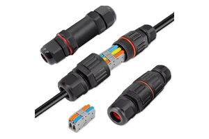 IP68 Waterproof Electric Cable Wire Connectors Quick Fast 3pin 5pin Terminals for Power Applications