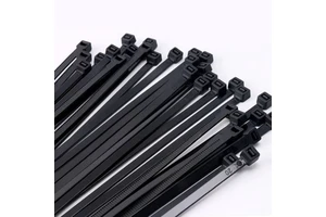 Self-locking Nylon Cable Ties Adjustable Cables Wiring Harness Fastening Loop Home Office Wire Zip Ties