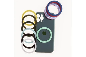 Mobile Phone Base Holder Adhesive Sheet Wireless Ring Powerbank Magnetic Guide Sheet Magsafe Magnet Ring for Wall Mount