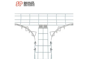 Wire Mesh Cable Tray Customized Mesh Cable Tray Cable Management Room Support