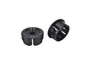 JIAF ORB Buckle Type Black Nylon Plastic Cable End Caps Protective Coil Electrical Bushing Cover 19mm-90mm