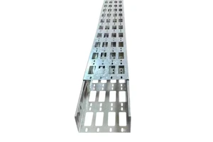 JS Factory Direct High Quality Industrial Perforated Cable Tray Galvanized Steel Holes ISO9001 Certified For Electrical Wiring