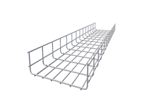 Customized Industrial Corrosion-Resistant Hot-Dip Galvanized Surface Wire Mesh Cable Trays Carbon Steel 75mm Side Rail Height