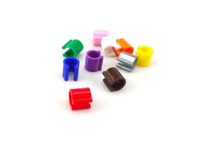 Customized Color UV Resistant Easily and Safely Installs Cable Identification Clip