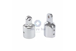 Durable Stainless Steel Bimini Top Cap | Modern Marine Hardware For Boat Accessories