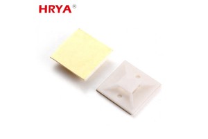 HRYA HYA-20 Nylon Adhesive Cable Tie Mount