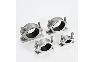 JGHD High Voltage Cable Clamp Aluminum Alloy Base and Steel Core Cable Fixing Clamp Product Genre Cable Clips