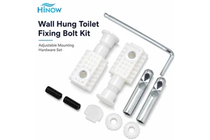 Adjustable Wall Hung Toilet Fixing Bolt Kit Complete Mounting Hardware Set For Wall Mounted WC Installation
