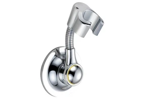 Flexible Modern Vacuum Suction Cup Adhesive Stick Shower Bracket Wall Mount Holder for Hand Held Shower Head