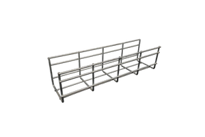 Industrial Powder-Coated Steel Wire Mesh Cable Tray High Load Capacity Electro-Galvanized 60 Pcs Cable Capacity HUAHE Cable