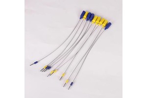 Durable Secure Lead Cable Seal Ties With Bolt Clamp Gray Seals Reliable