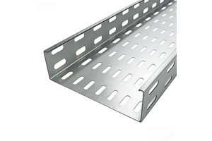 Steel Perforated Galvanized Cable Trays for Industrial and Residential Electrical Wiring 60pcs Capacity