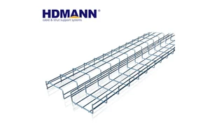 HDMANN SS304 SS316 Stainless Steel Wire Mesh Cable Tray with Accessories