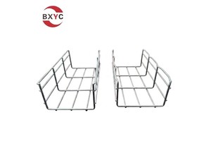 CE ISO Custom Size Wire Mesh Cable Tray Factory Supply for Commercial Cable Management