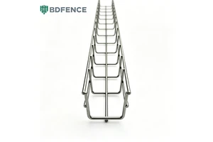 Corrosion Resistant Galvanized Low Carbon Steel Basket Cable Tray Wholesale Grid Cable Tray Indoor Industrial Commercial Wiring