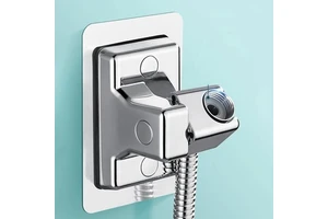 Shower Head Holder Adjustable Wall Mounted Shower Holder Self-Adhesive Showerhead Handheld Bracket Bathroom Accessories