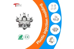 Manufacturer Of Eco-Friendly PP/PVC Injection Molds For Custom Plastic Pipe Fittings ISO9001 Certified OEM/ODM Service