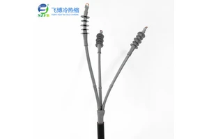 15kV Cold Shrink Single Core Termination, High Voltage EPDM Cable End Cap, Anti-Tracking & Compact Design for Indoor/Outdoor