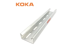 Multiple Specifications Perforated Electrical Galvanized Steel Cable Tray AU Type Cable Tray