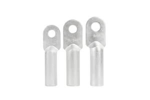 Oil-blocking Type Aluminum Lug DL25-300 square mm Terminal Block Cold-pressed End Cap Cable Connector B Grade Surface Finish
